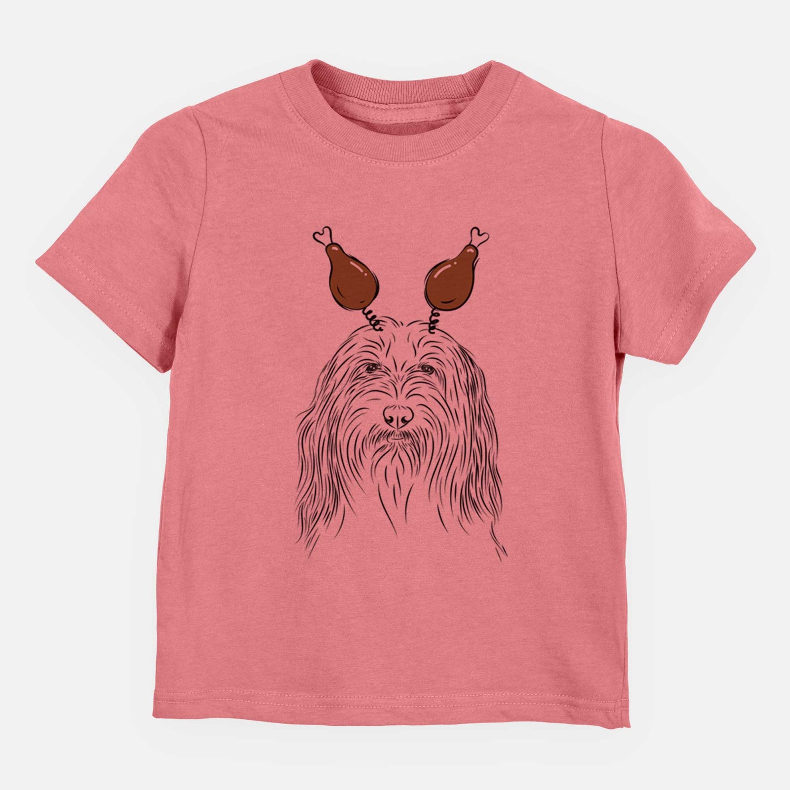 Thanksgiving Murray the Bearded Collie - Kids/Youth/Toddler Shirt