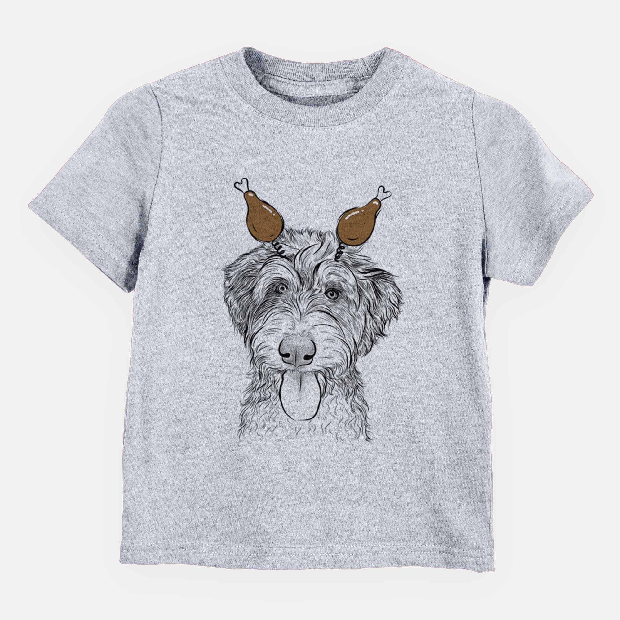 Thanksgiving Myrtle Mae the Aussiedoodle - Kids/Youth/Toddler Shirt