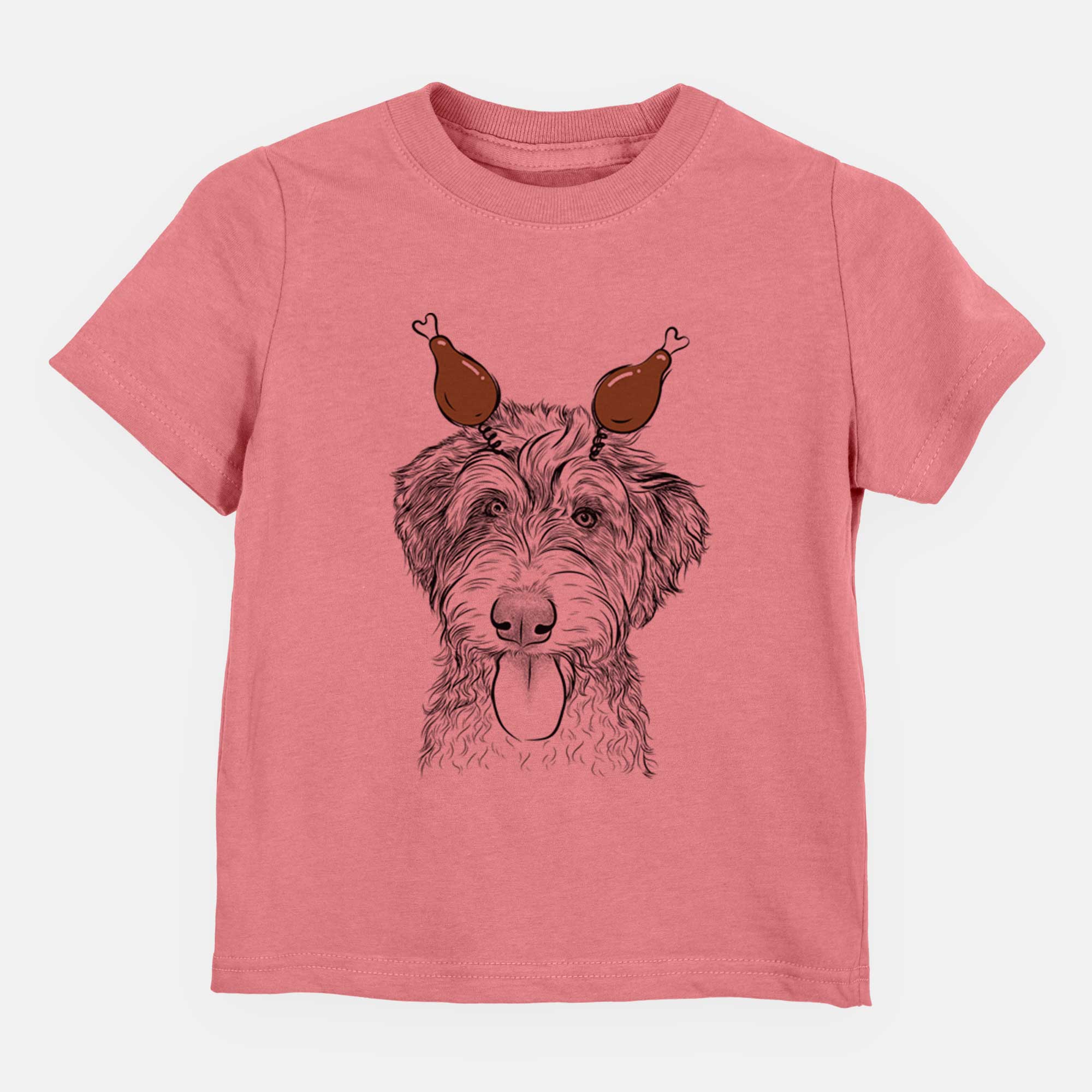 Thanksgiving Myrtle Mae the Aussiedoodle - Kids/Youth/Toddler Shirt