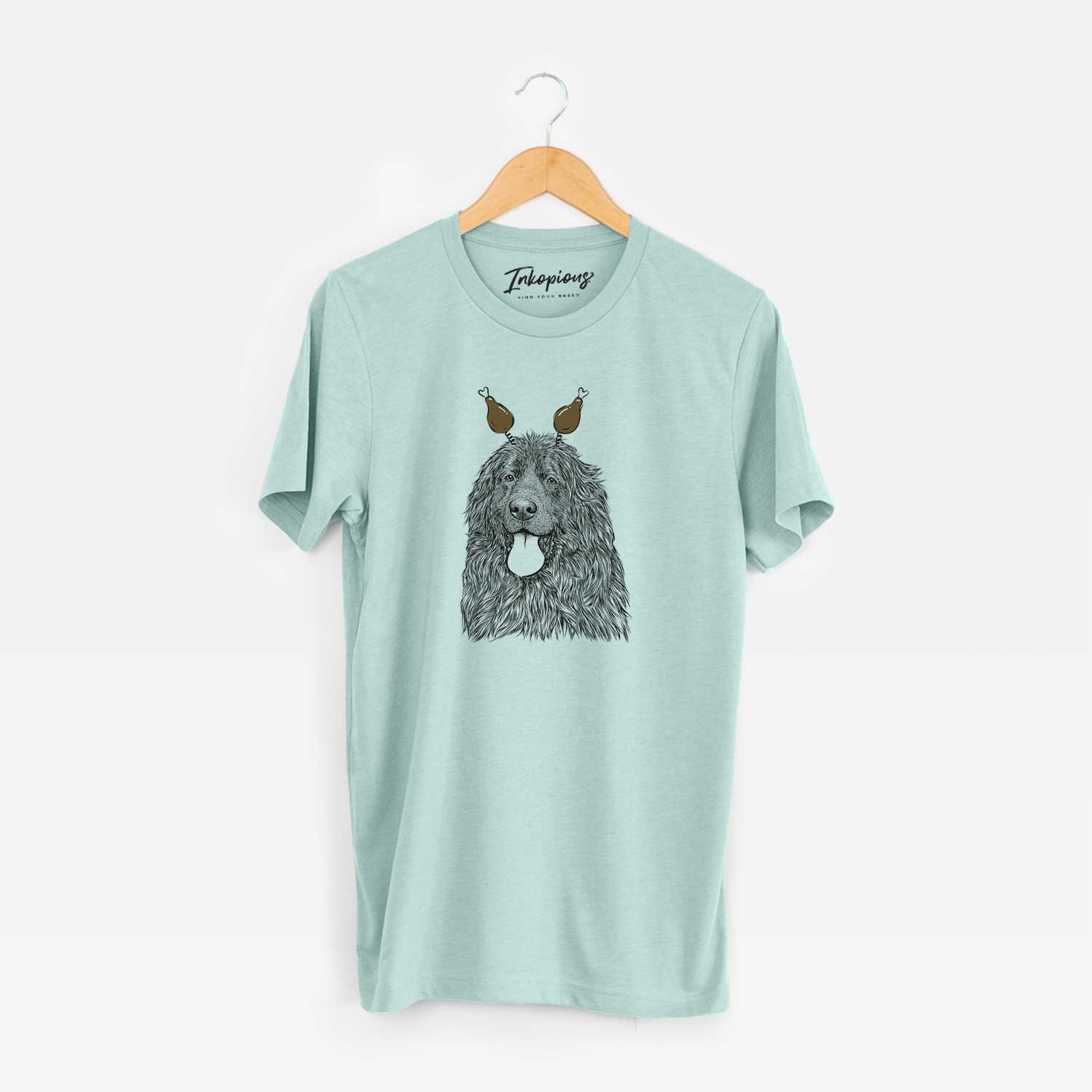 Thanksgiving Neptune the Newfoundland - Unisex Crewneck