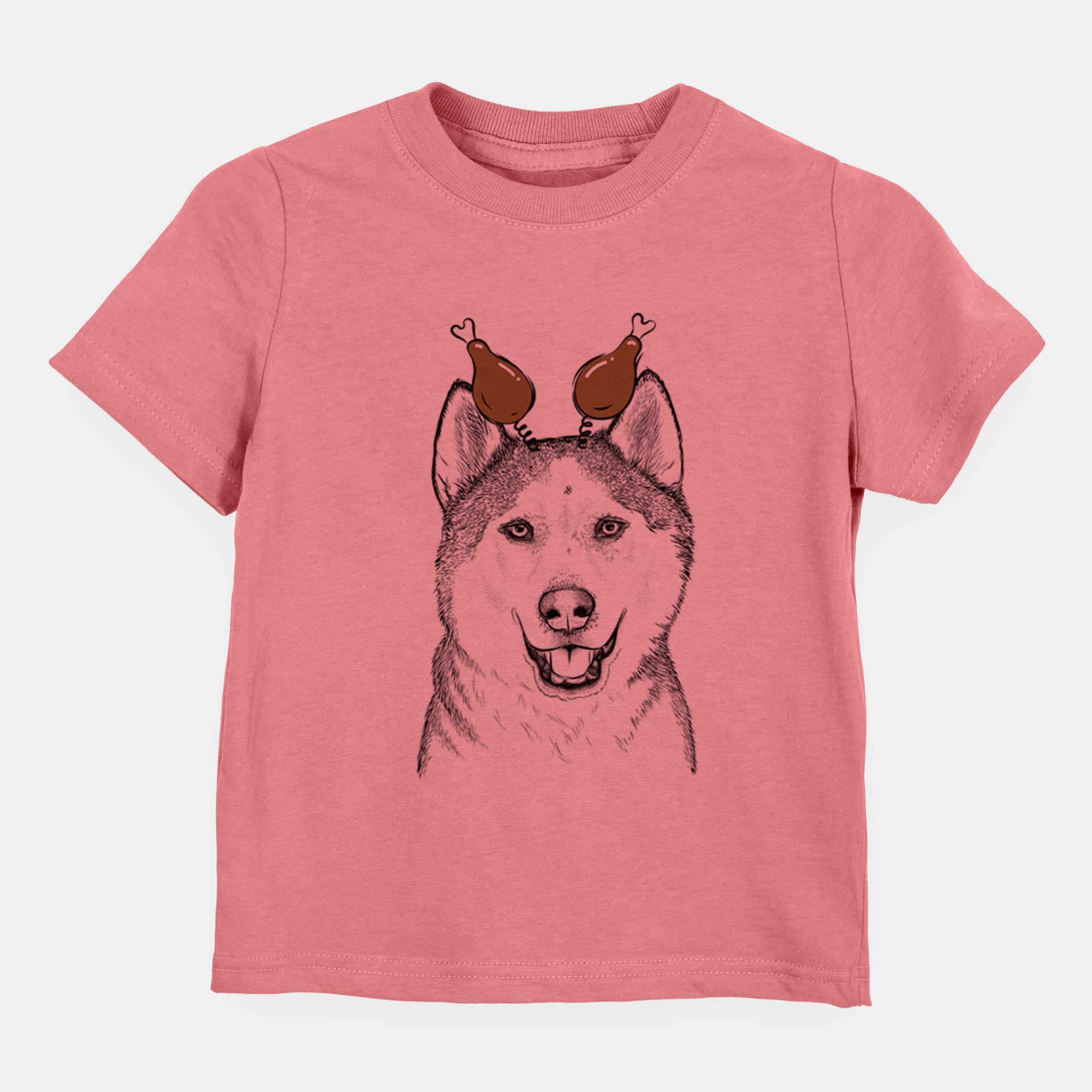 Thanksgiving Nika the Siberian Husky - Kids/Youth/Toddler Shirt