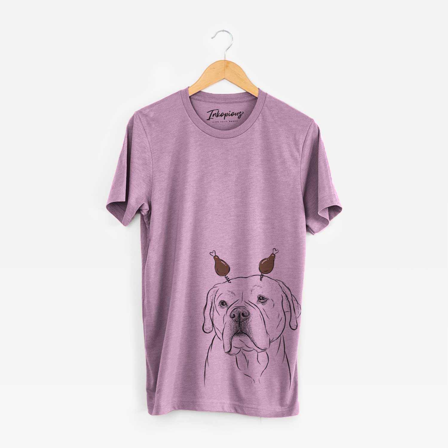 Thanksgiving Nora the American Bulldog Mix - Unisex Crewneck