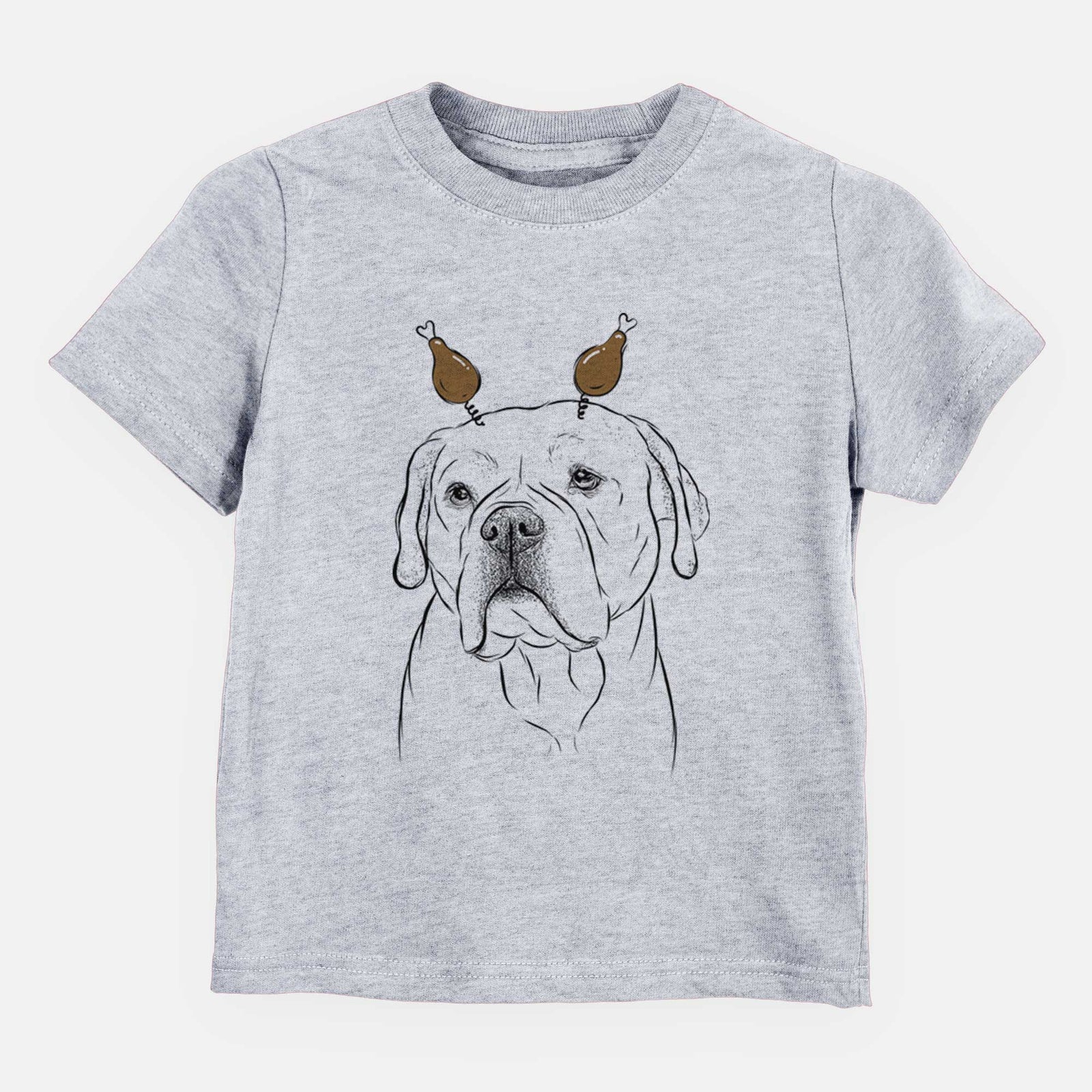 Thanksgiving Nora the American Bulldog Mix - Kids/Youth/Toddler Shirt