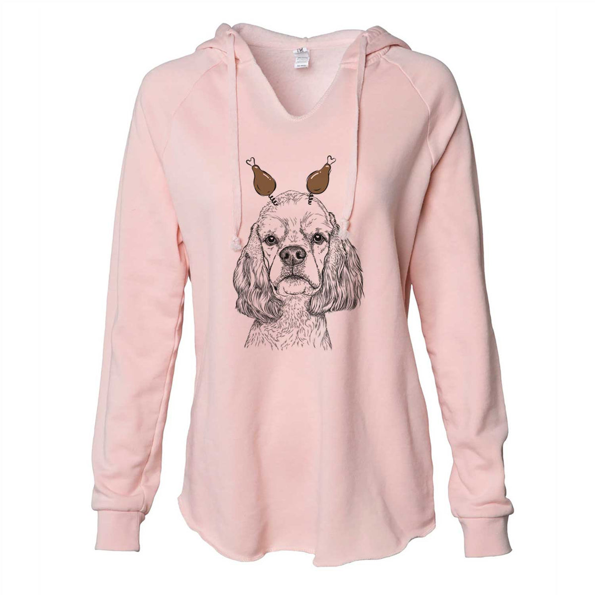 Thanksgiving Oakley the American Cocker Spaniel - Cali Wave Hooded Sweatshirt