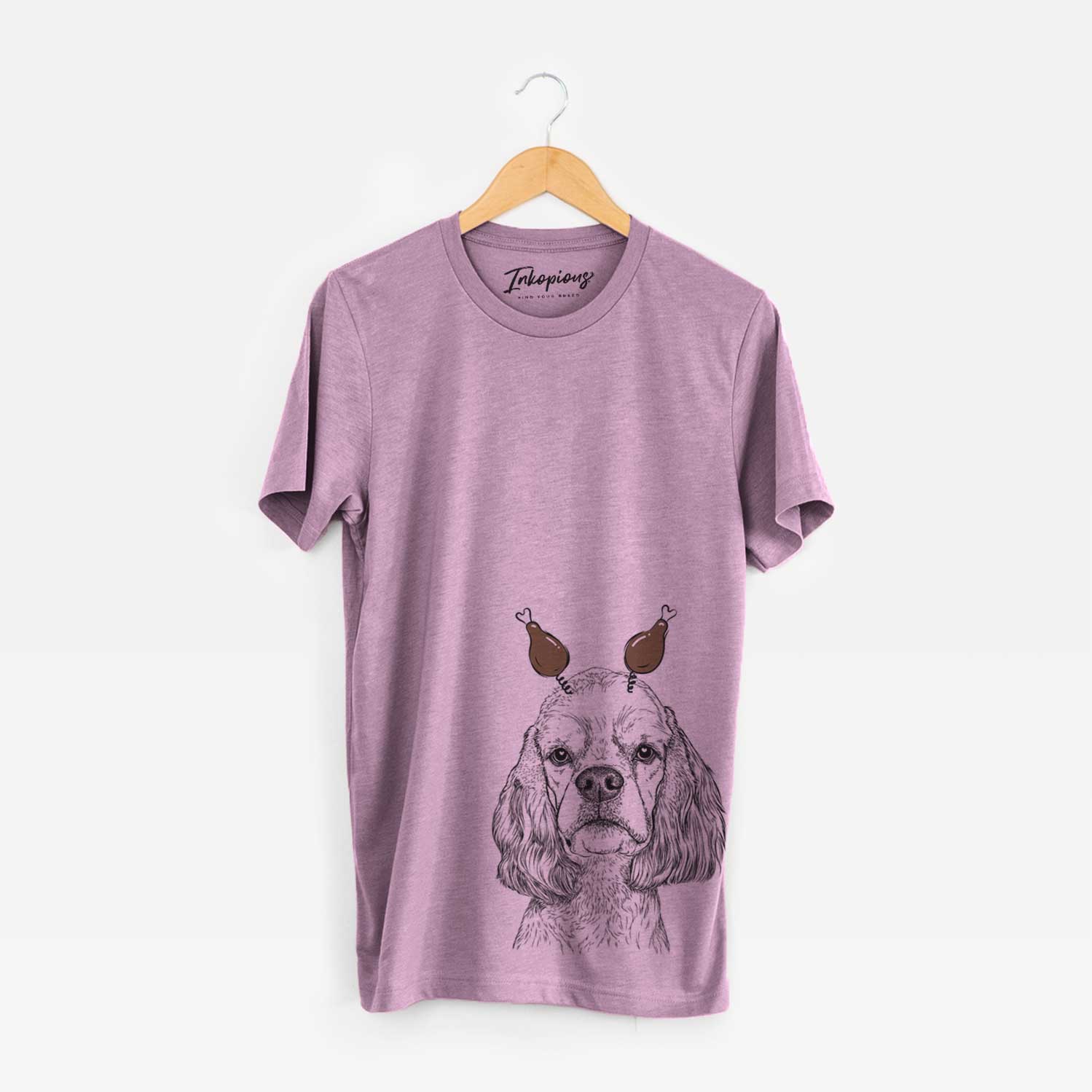 Thanksgiving Oakley the American Cocker Spaniel - Unisex Crewneck