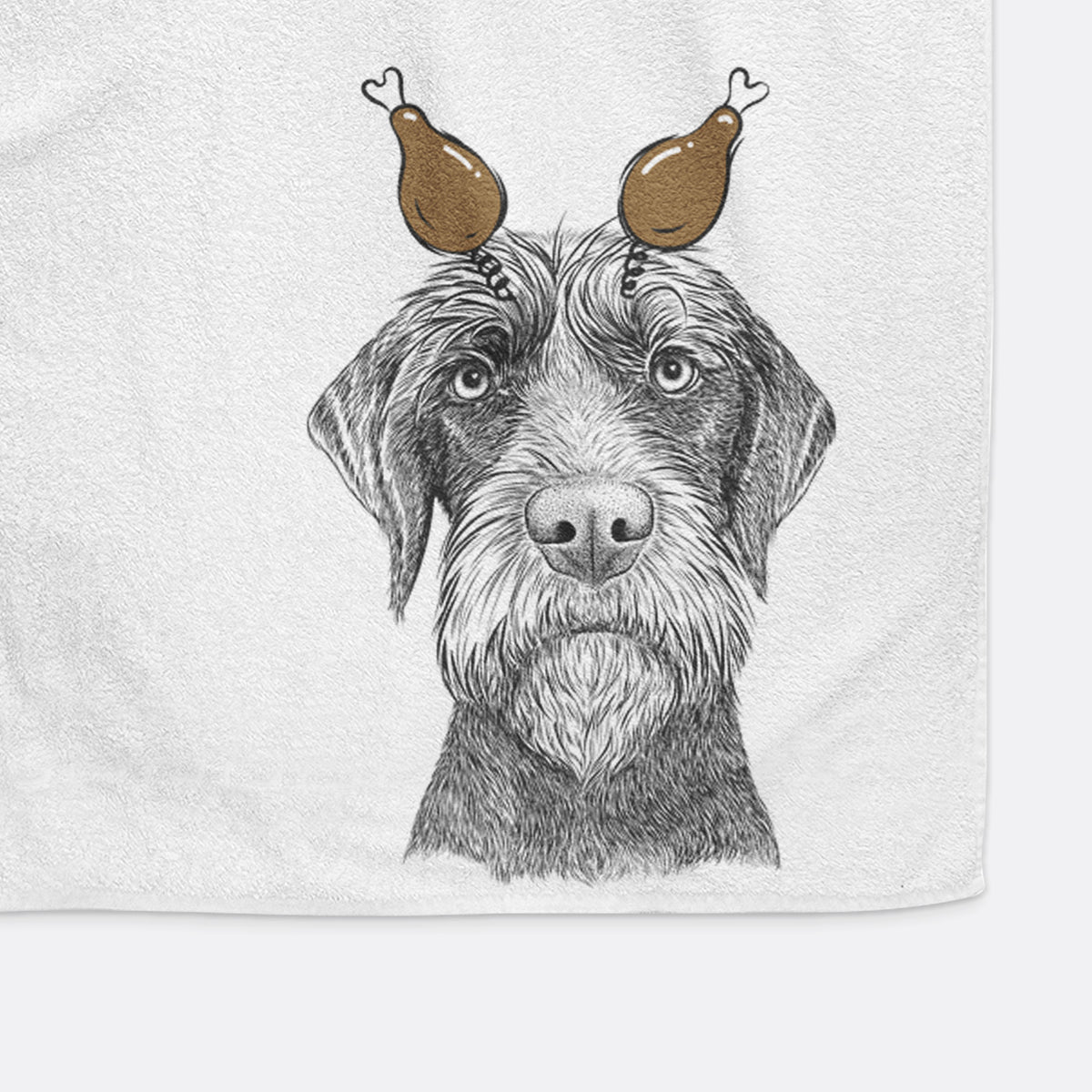 Oakley the Pudelpointer Decorative Hand Towel