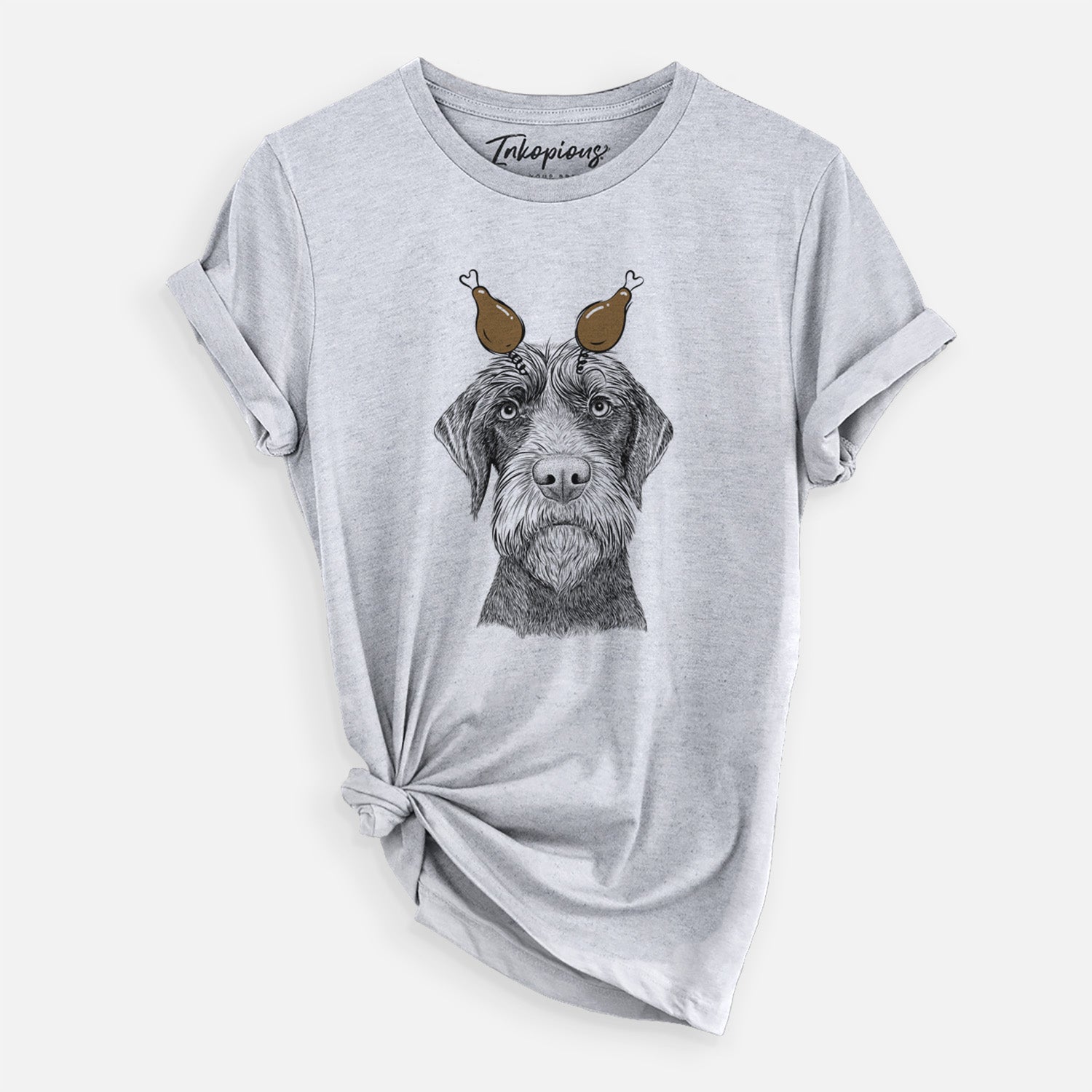Thanksgiving Oakley the Pudelpointer - Unisex Crewneck