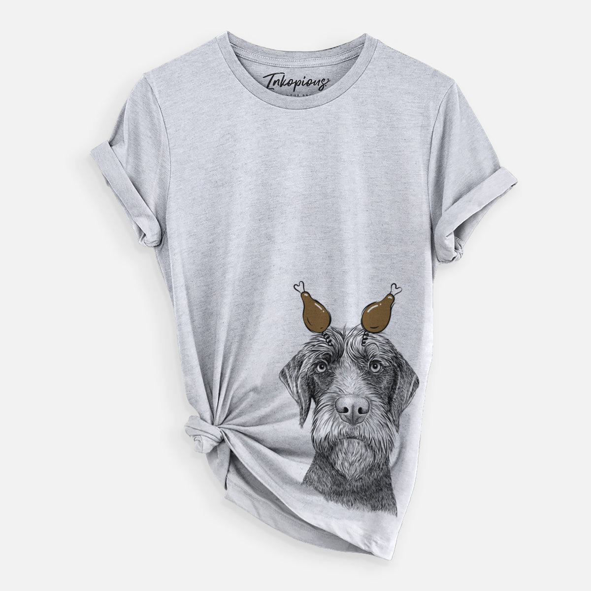 Thanksgiving Oakley the Pudelpointer - Unisex Crewneck