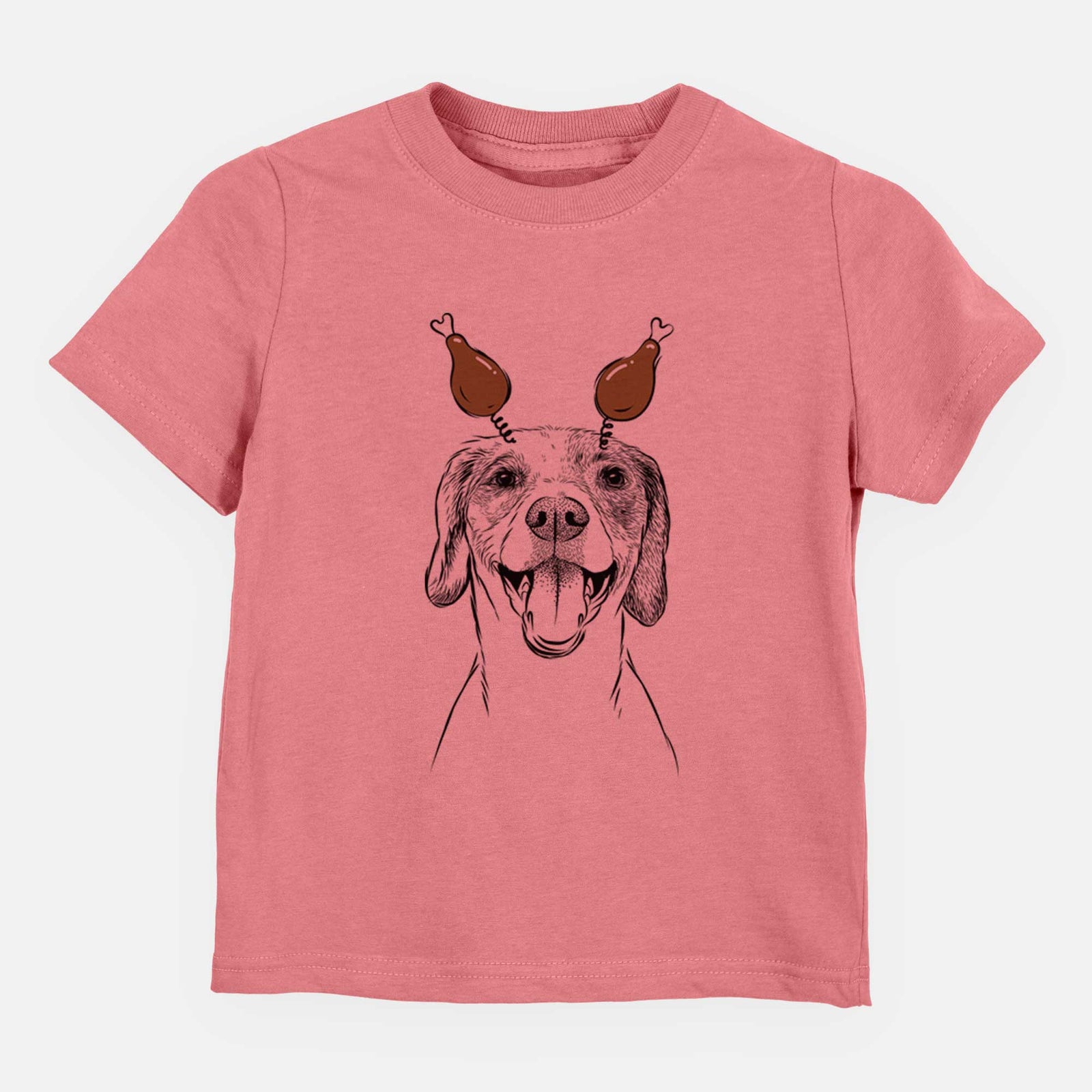 Thanksgiving Obi the Beagle Mix - Kids/Youth/Toddler Shirt