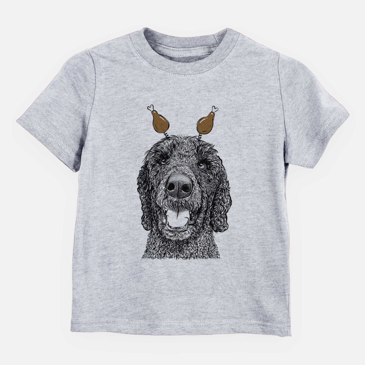 Thanksgiving Obi James the Goldendoodle - Kids/Youth/Toddler Shirt