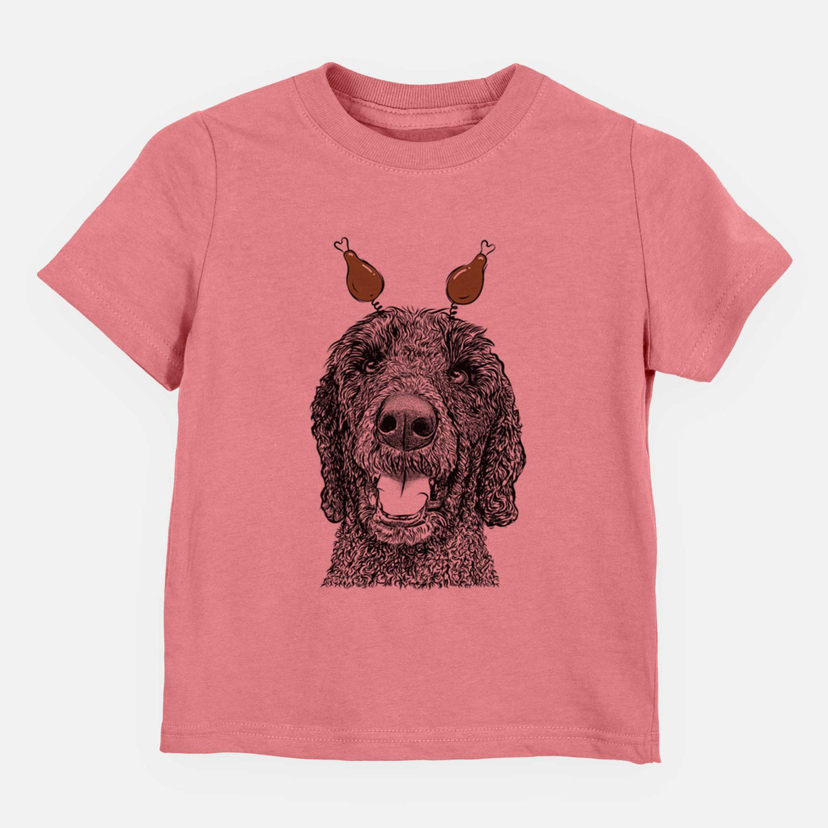 Thanksgiving Obi James the Goldendoodle - Kids/Youth/Toddler Shirt