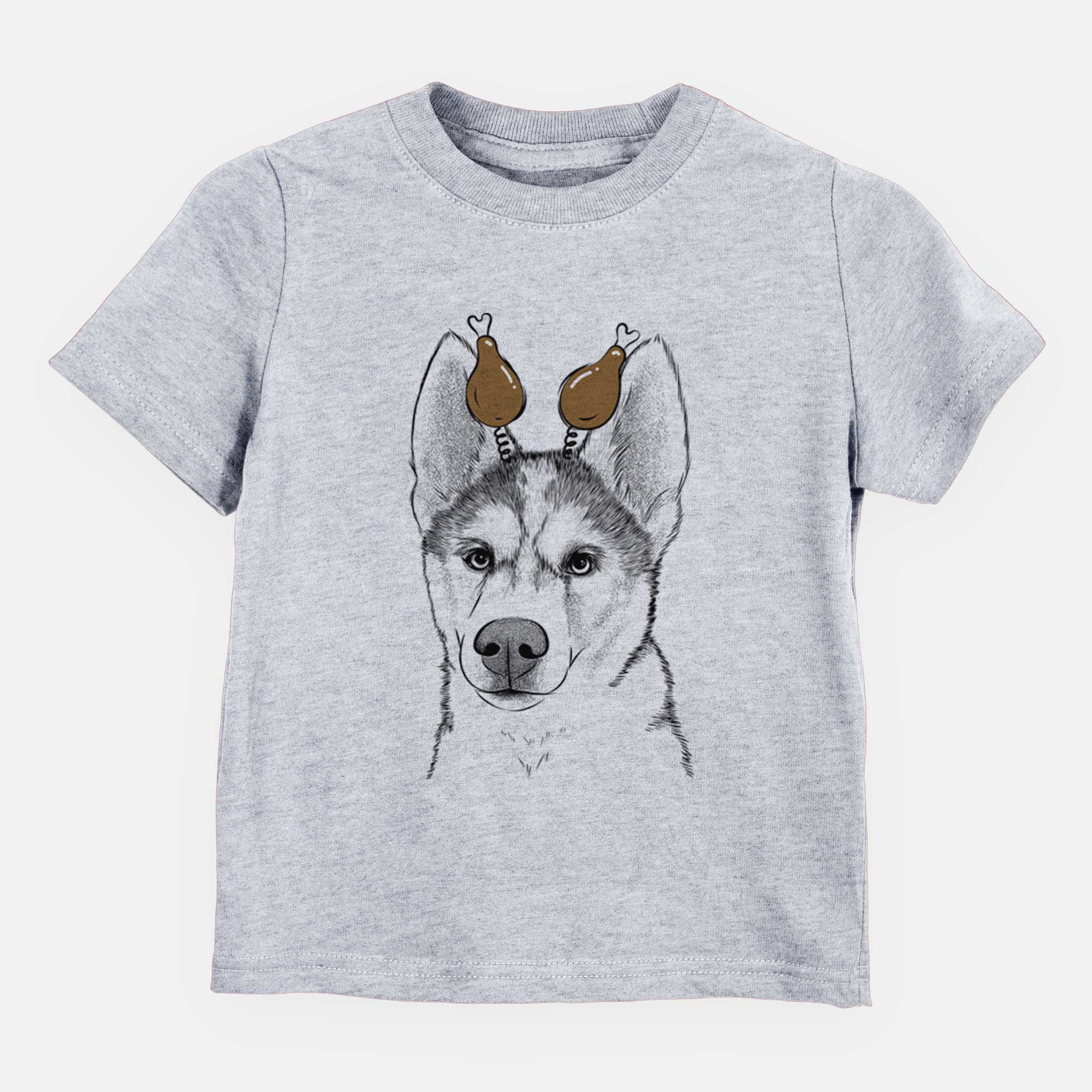 Thanksgiving Odin the Siberian Husky - Kids/Youth/Toddler Shirt