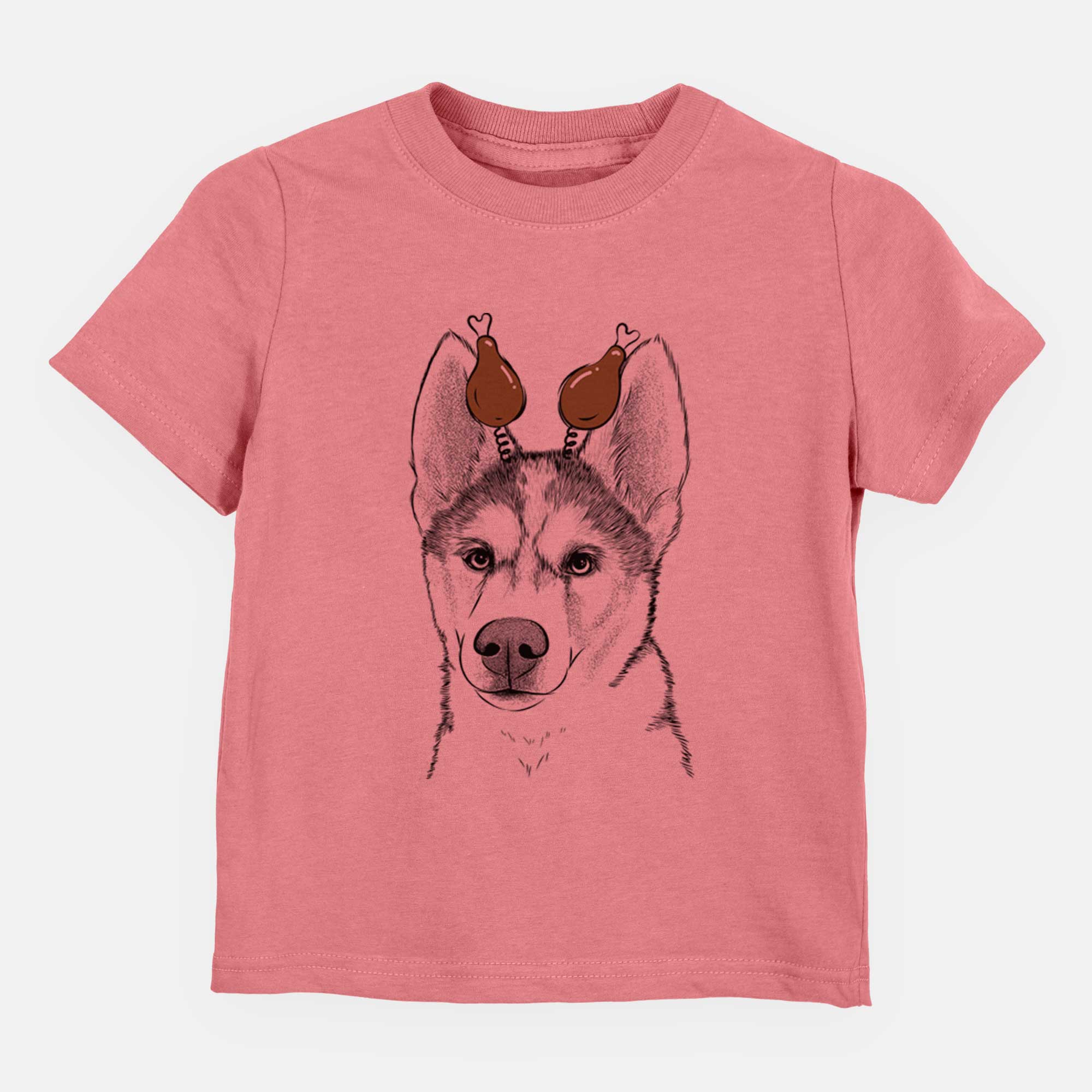 Thanksgiving Odin the Siberian Husky - Kids/Youth/Toddler Shirt