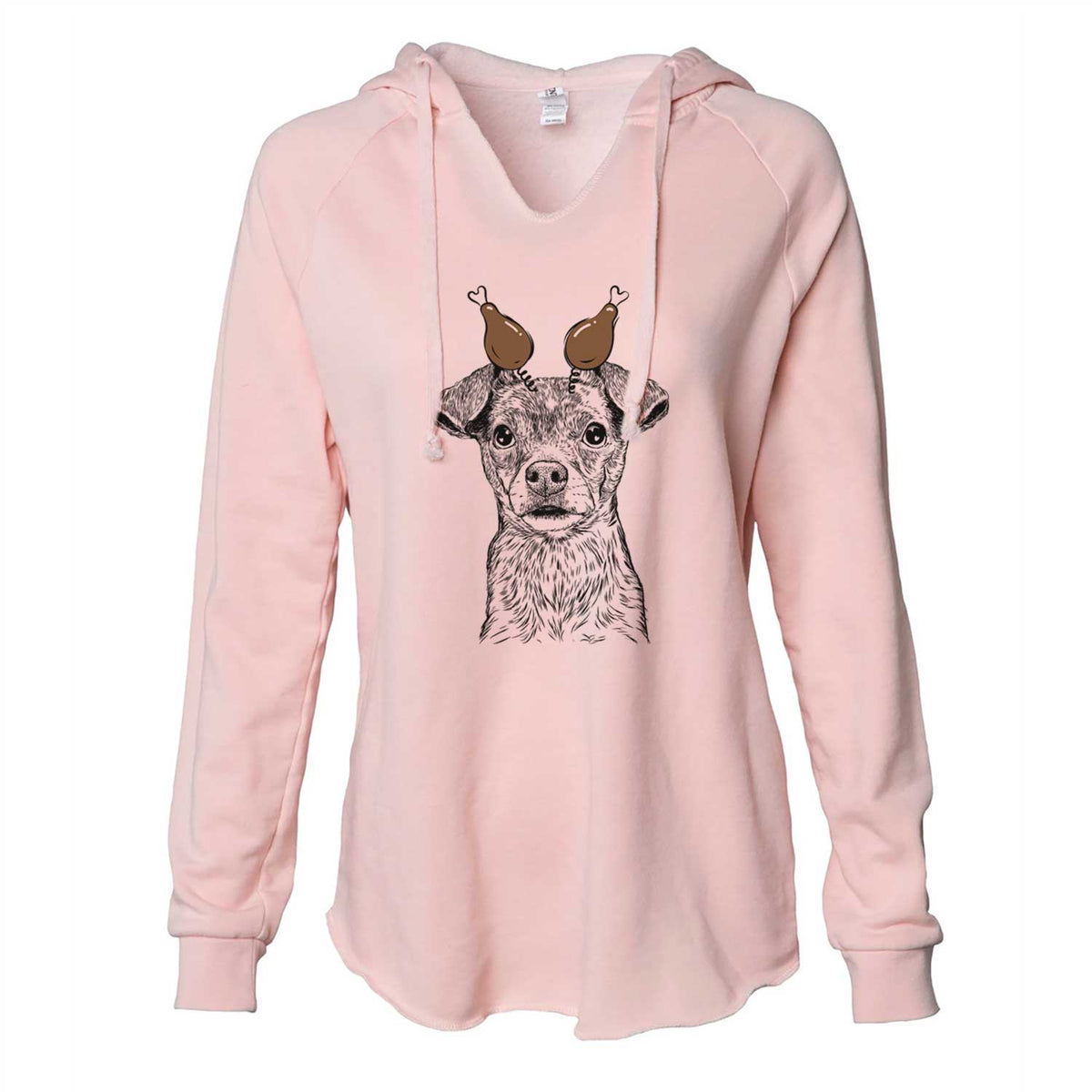 Thanksgiving Olive the Mixed Breed - Cali Wave Hooded Sweatshirt