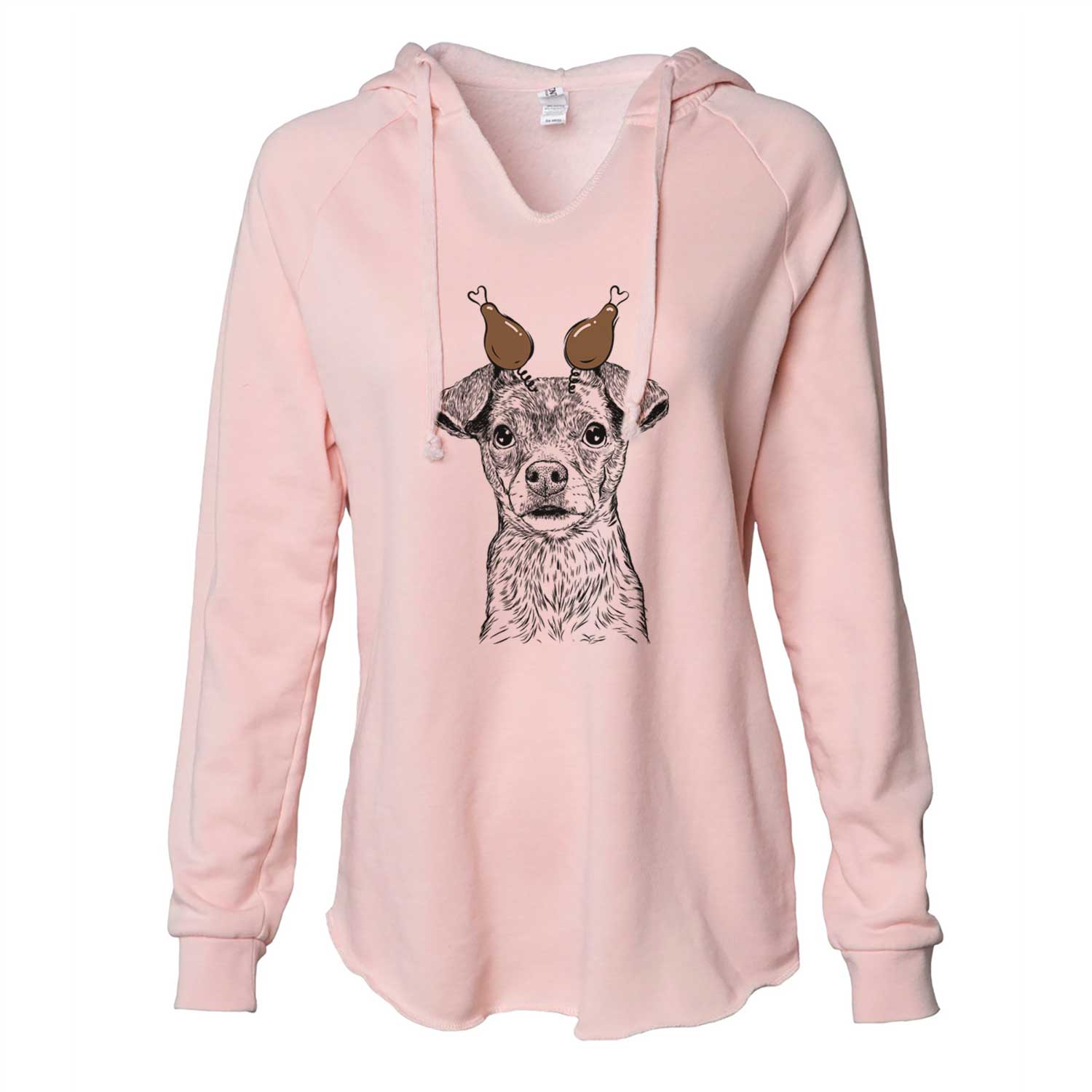 Thanksgiving Olive the Mixed Breed - Cali Wave Hooded Sweatshirt