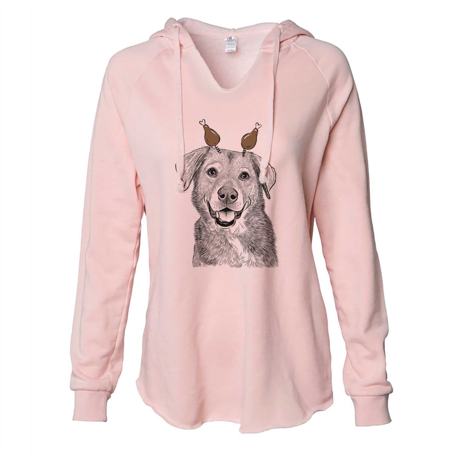 Thanksgiving Oliver the Mixed Breed - Cali Wave Hooded Sweatshirt