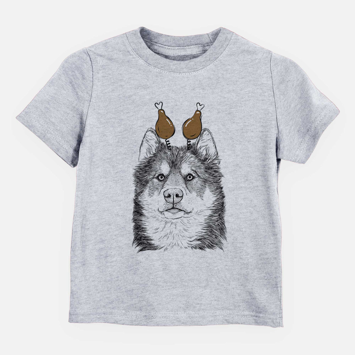 Thanksgiving Oskar the Canadian Eskimo Dog - Kids/Youth/Toddler Shirt