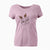 Thanksgiving Otis the Pug - Women's V-neck Shirt