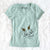 Thanksgiving Otis the Pug - Women's V-neck Shirt