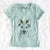 Thanksgiving Padre the Pitbull Mix - Women's Perfect V-neck Shirt