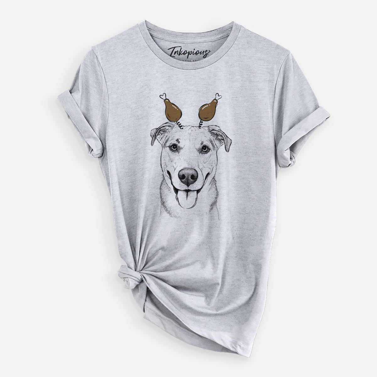 Thanksgiving Padre the Pitbull Mix - Unisex Crewneck