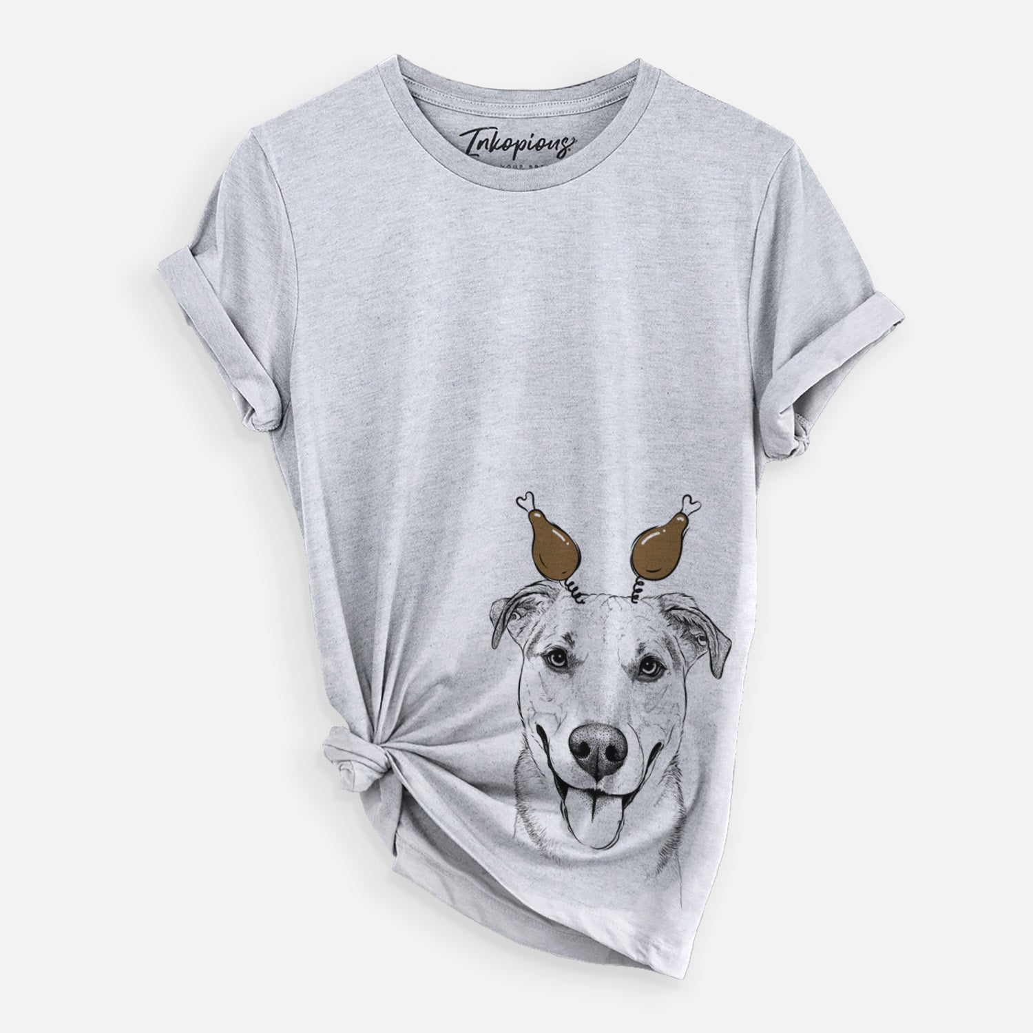 Thanksgiving Padre the Pitbull Mix - Unisex Crewneck