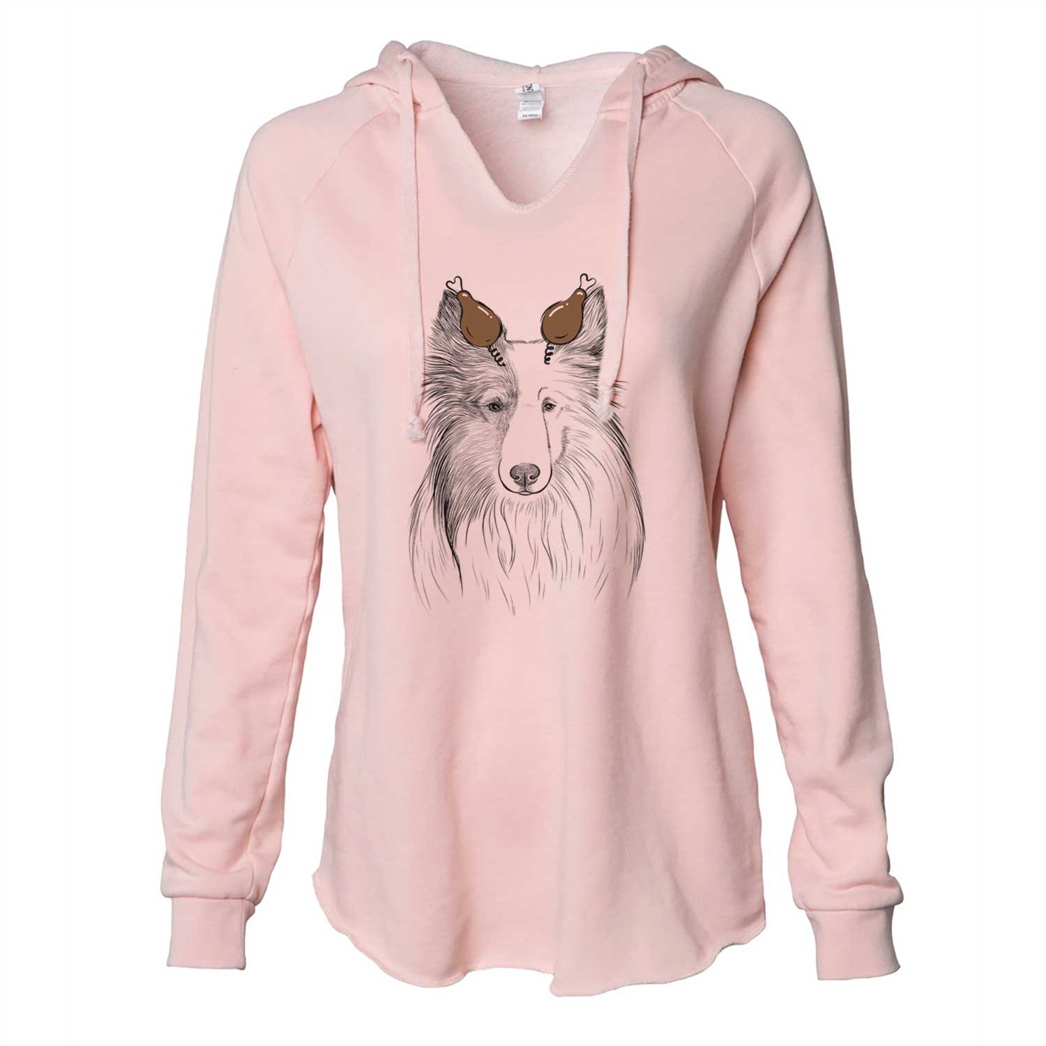 Thanksgiving Palin the Shetland Sheepdog - Cali Wave Hooded Sweatshirt