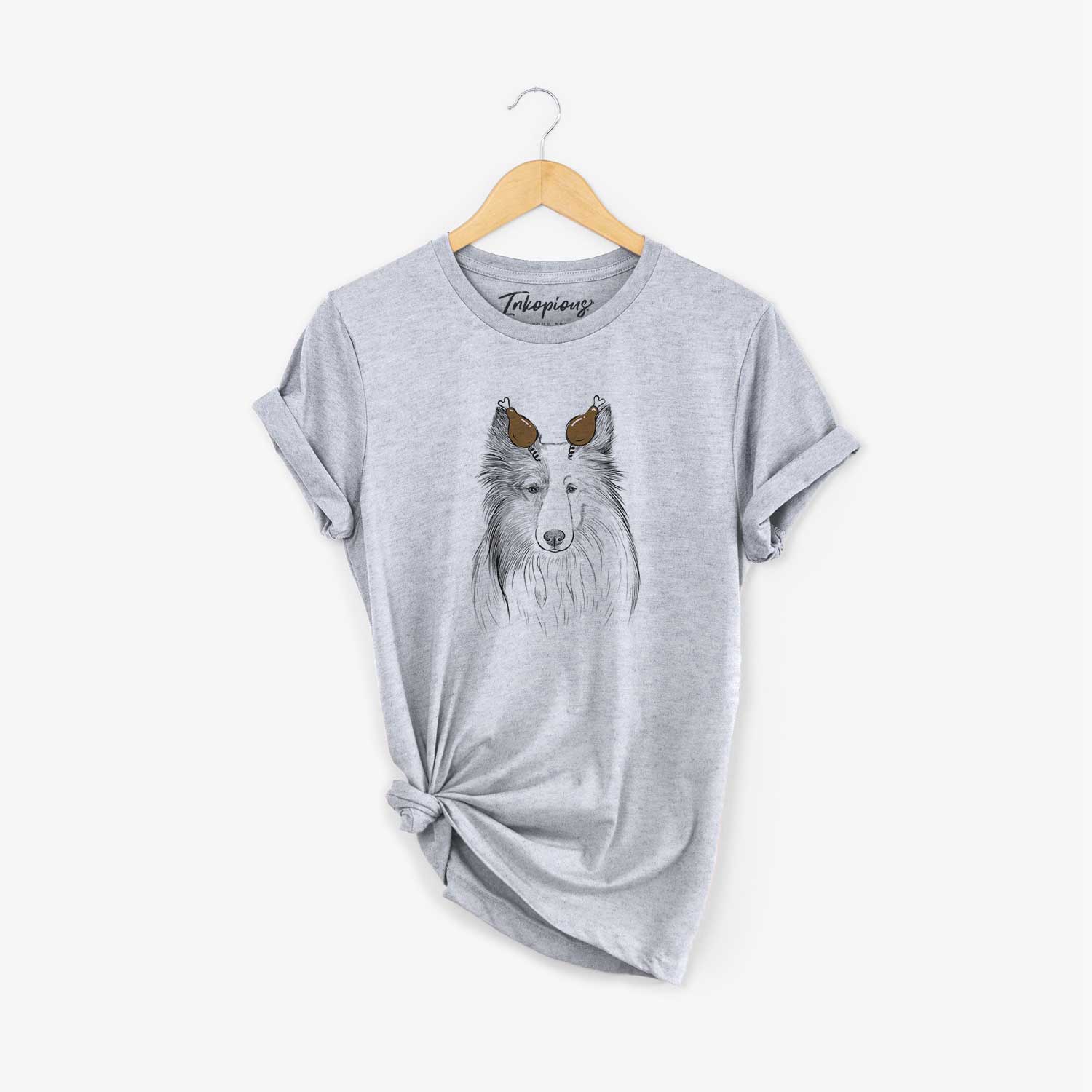 Thanksgiving Palin the Shetland Sheepdog - Unisex Crewneck