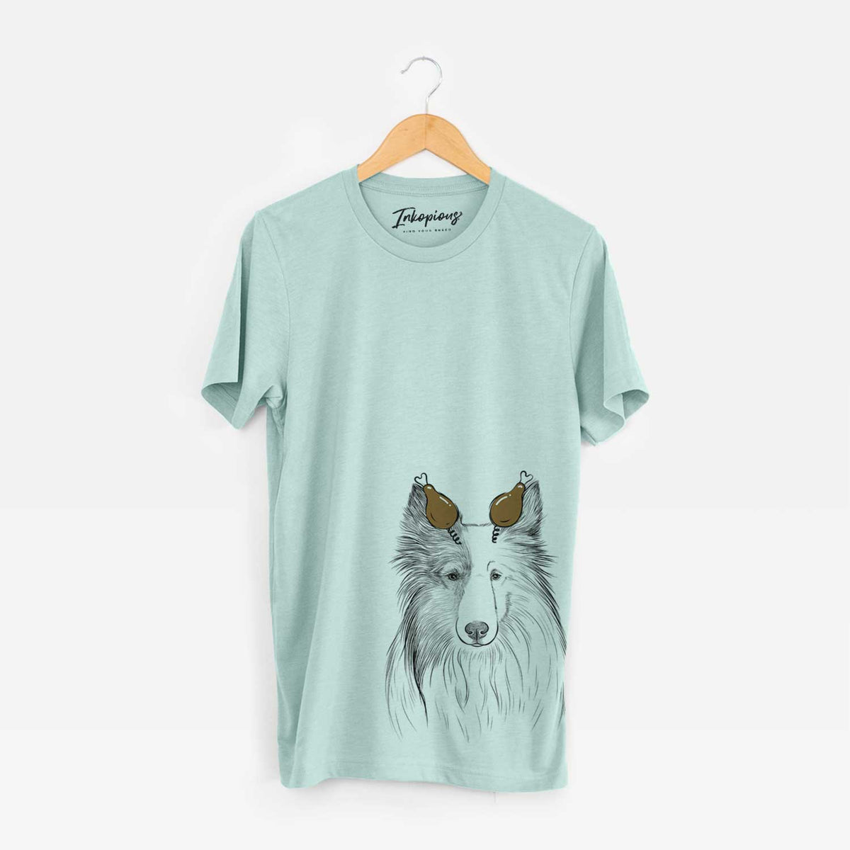 Thanksgiving Palin the Shetland Sheepdog - Unisex Crewneck