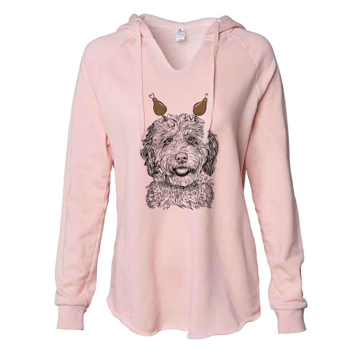 Thanksgiving Palmer the Aussiedoodle - Cali Wave Hooded Sweatshirt