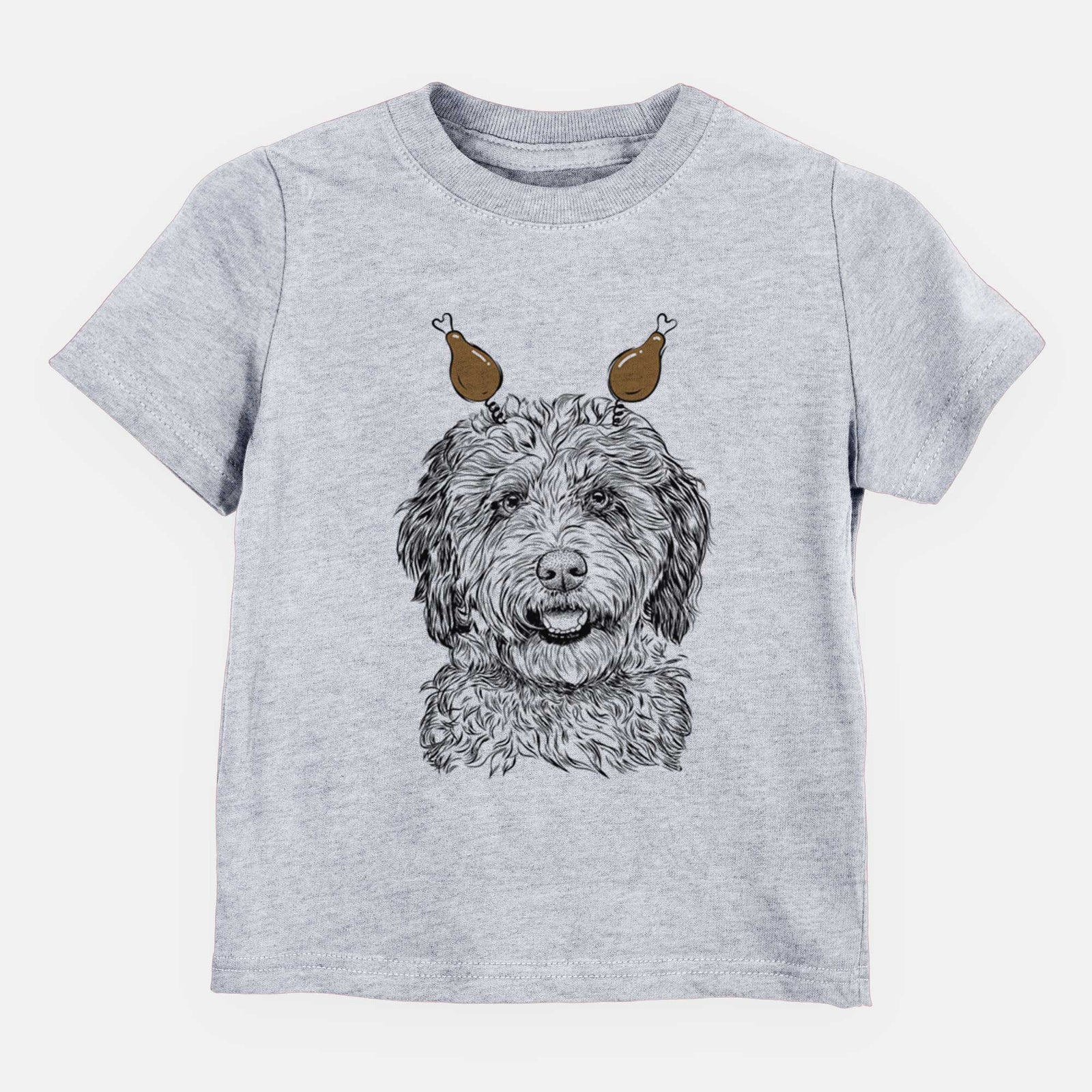 Thanksgiving Palmer the Aussiedoodle - Kids/Youth/Toddler Shirt