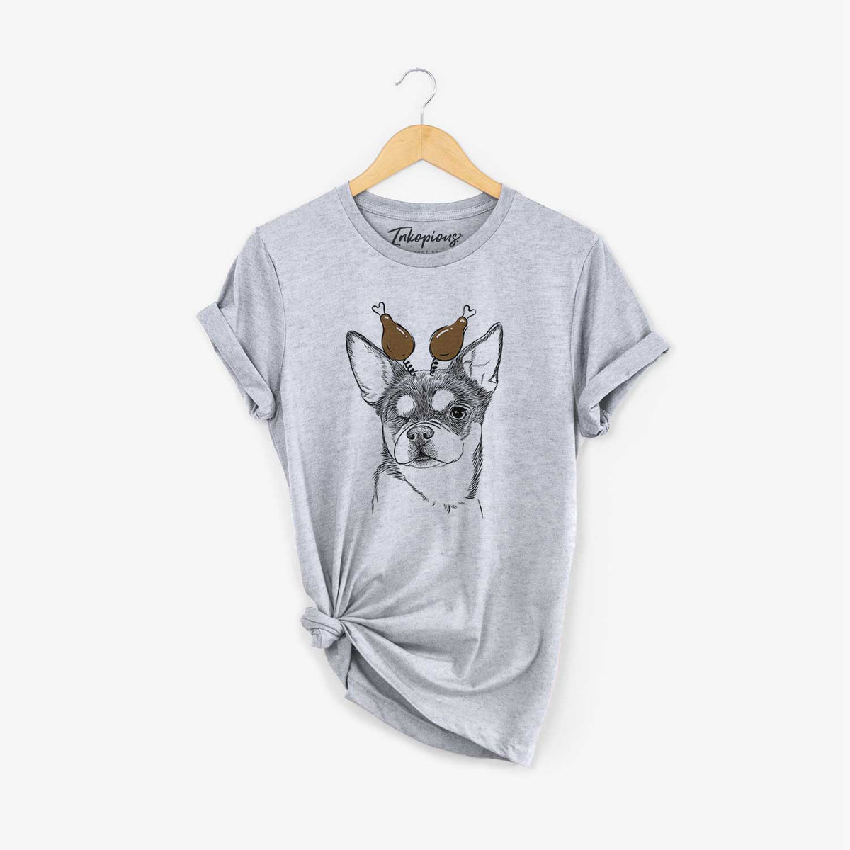 Thanksgiving Paris the Chihuahua - Unisex Crewneck