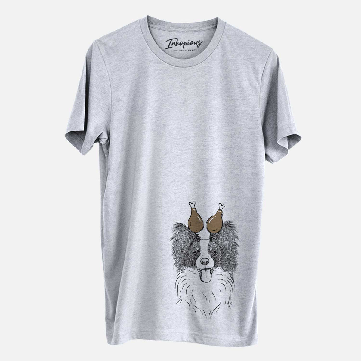 Thanksgiving Patrick the Papillon - Unisex Crewneck