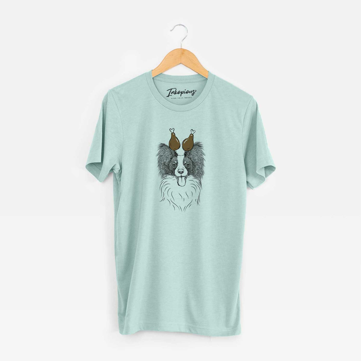 Thanksgiving Patrick the Papillon - Unisex Crewneck