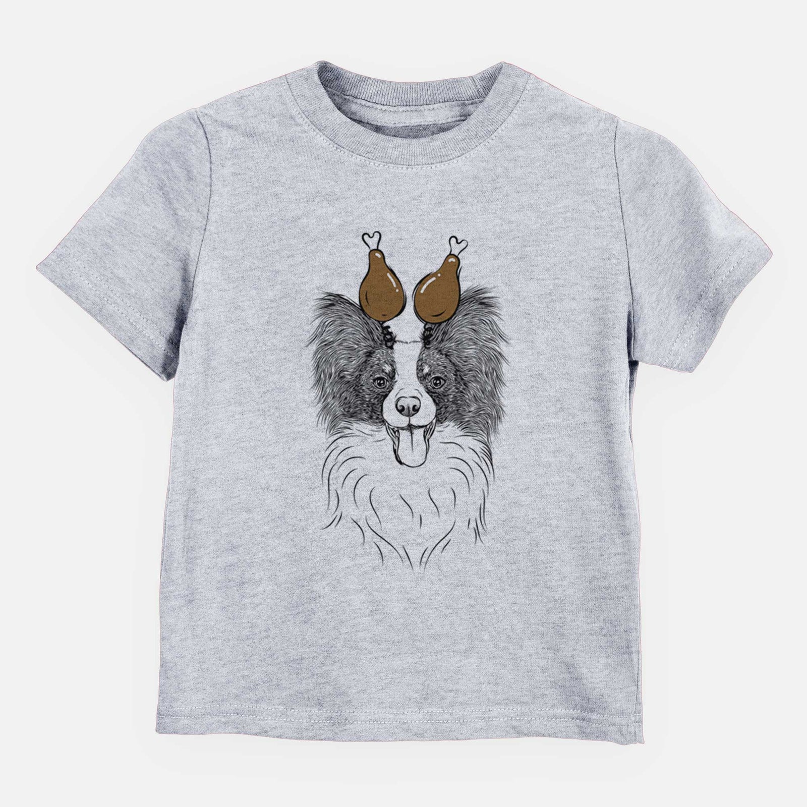 Thanksgiving Patrick the Papillon - Kids/Youth/Toddler Shirt