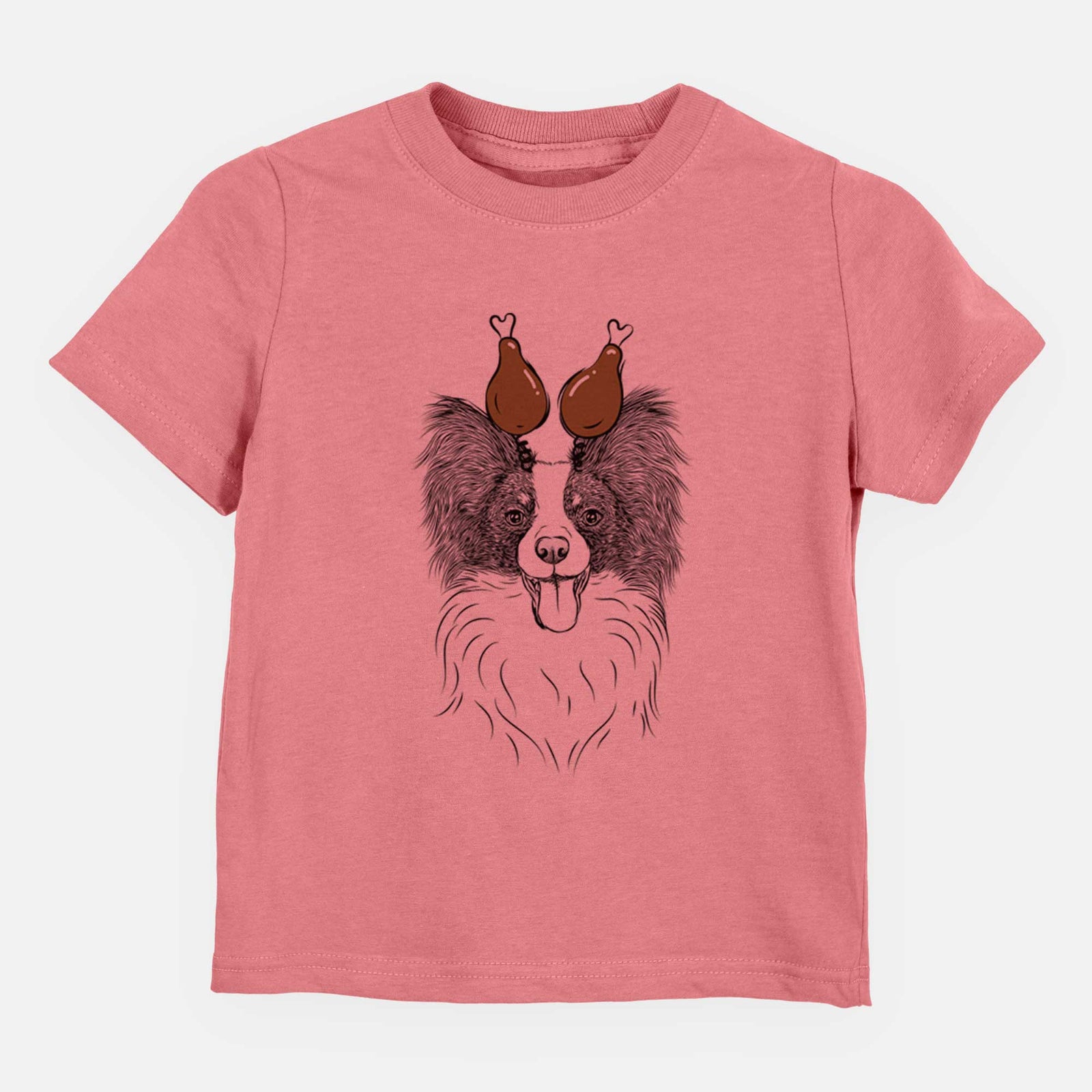 Thanksgiving Patrick the Papillon - Kids/Youth/Toddler Shirt