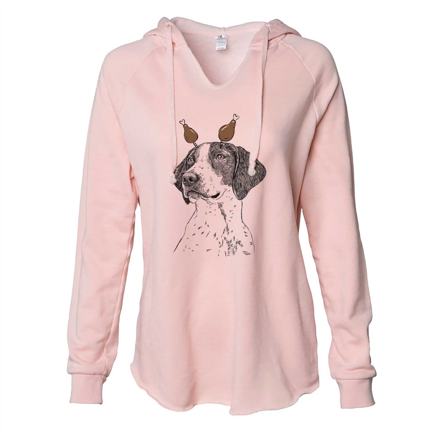 Thanksgiving Payton the Mixed Breed - Cali Wave Hooded Sweatshirt