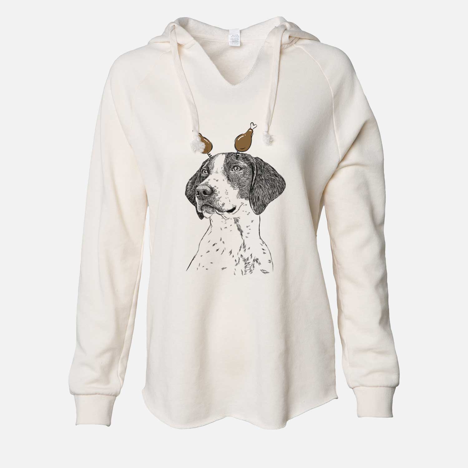 Thanksgiving Payton the Mixed Breed - Cali Wave Hooded Sweatshirt