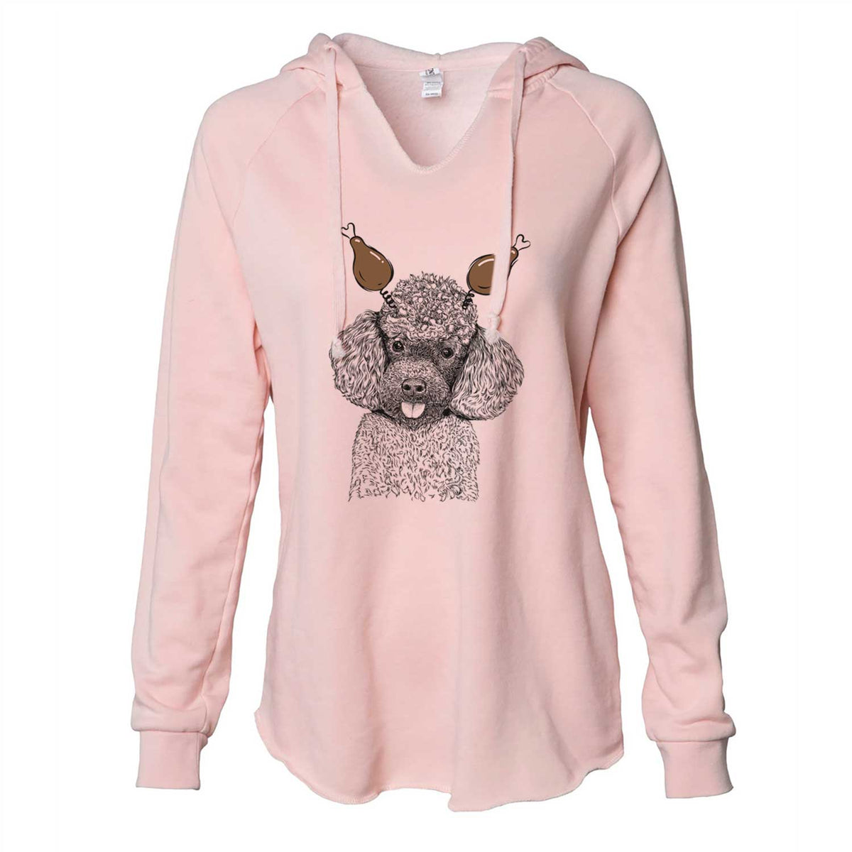 Thanksgiving George the Toy Poodle - Cali Wave Hooded Sweatshirt