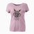 Thanksgiving George the Toy Poodle - Women's V-neck Shirt