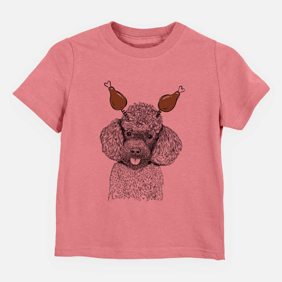 Thanksgiving George the Toy Poodle - Kids/Youth/Toddler Shirt