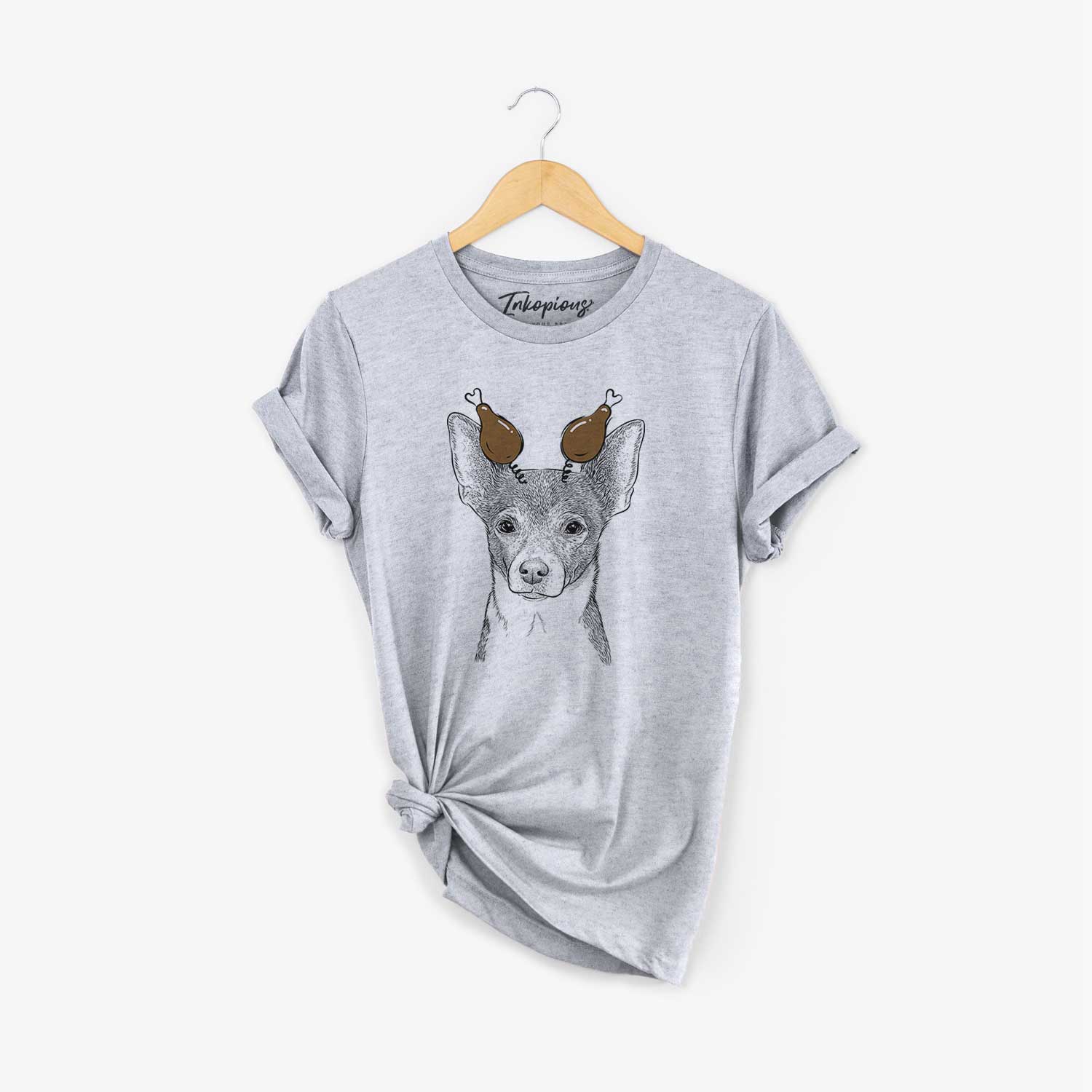 Thanksgiving Peanut the Chihuahua - Unisex Crewneck