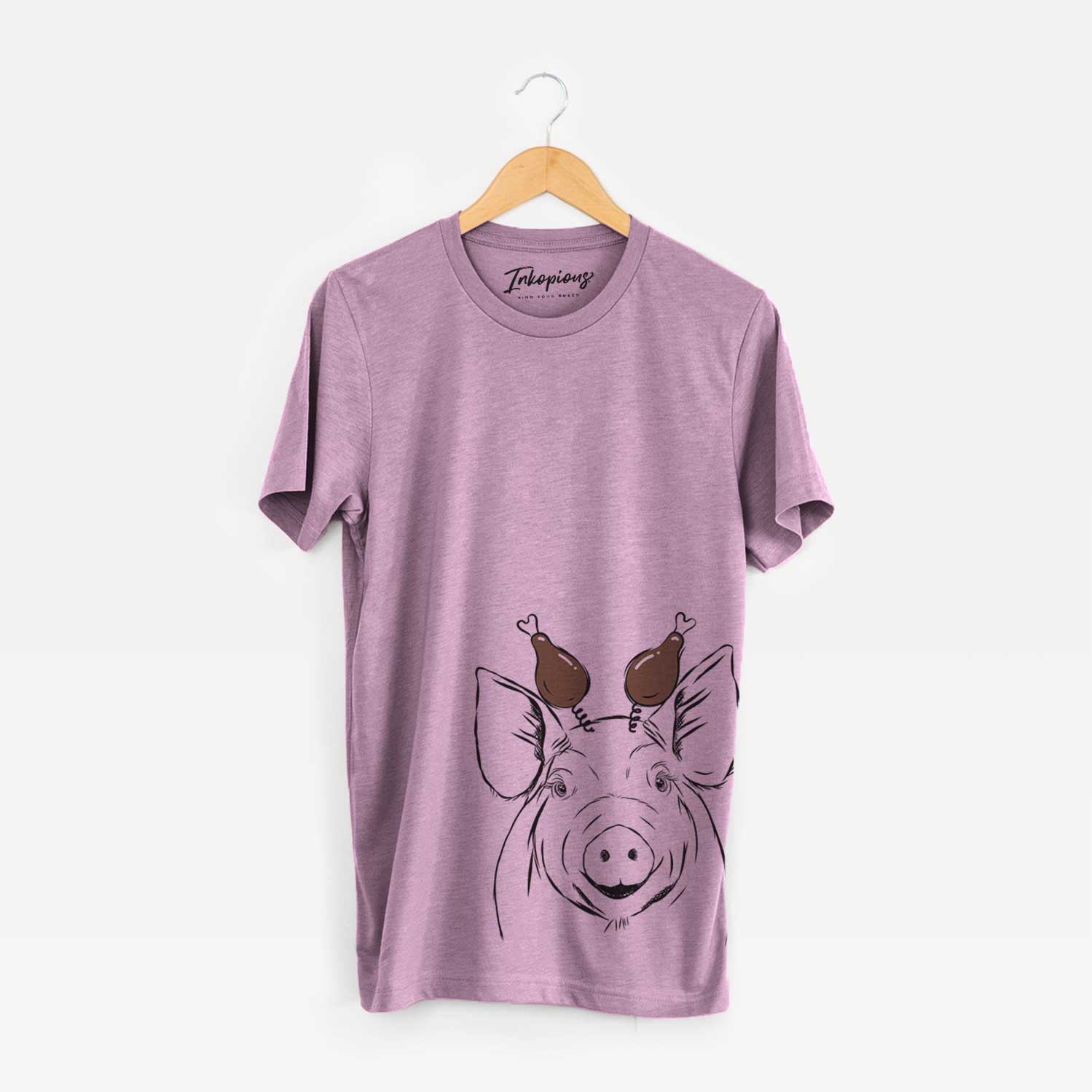 Thanksgiving Perry the Pig - Unisex Crewneck