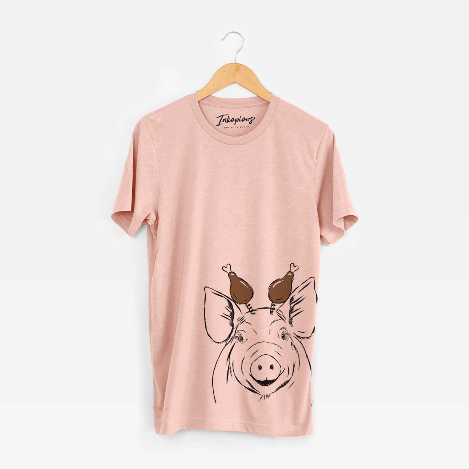 Thanksgiving Perry the Pig - Unisex Crewneck