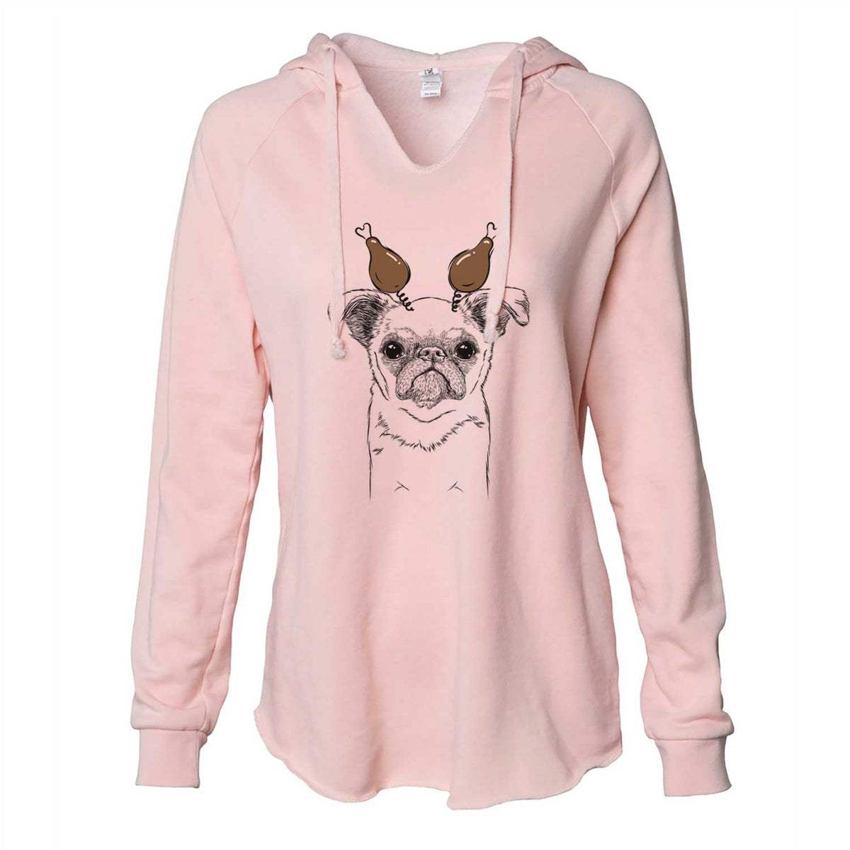 Thanksgiving Petit Penny the Brussels Griffon - Cali Wave Hooded Sweatshirt