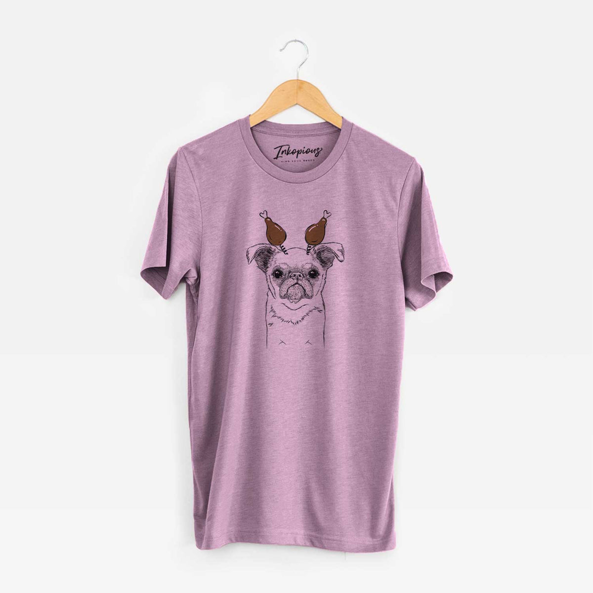 Thanksgiving Petit Penny the Brussels Griffon - Unisex Crewneck