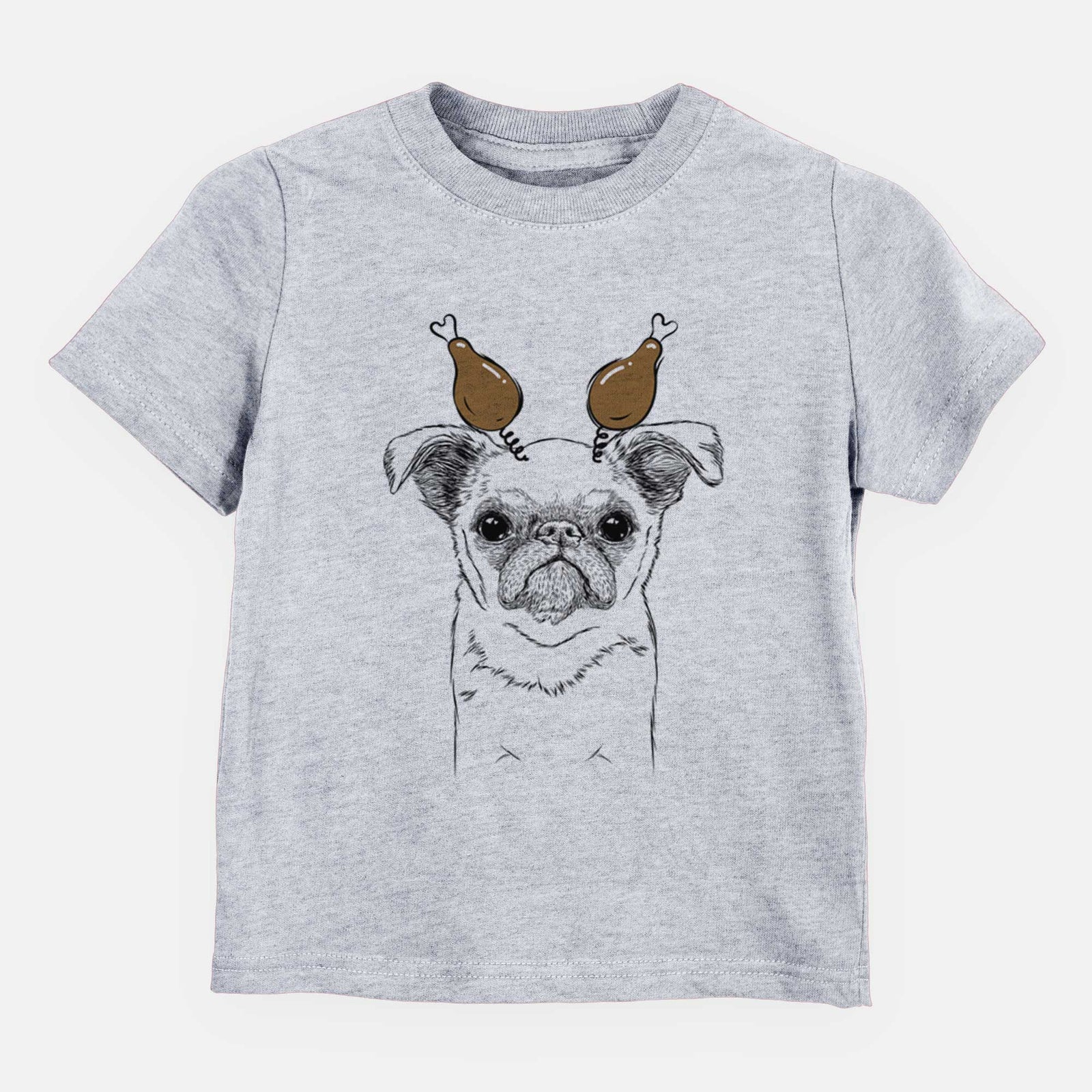 Thanksgiving Petit Penny the Brussels Griffon - Kids/Youth/Toddler Shirt