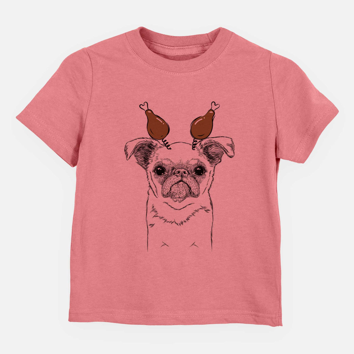 Thanksgiving Petit Penny the Brussels Griffon - Kids/Youth/Toddler Shirt