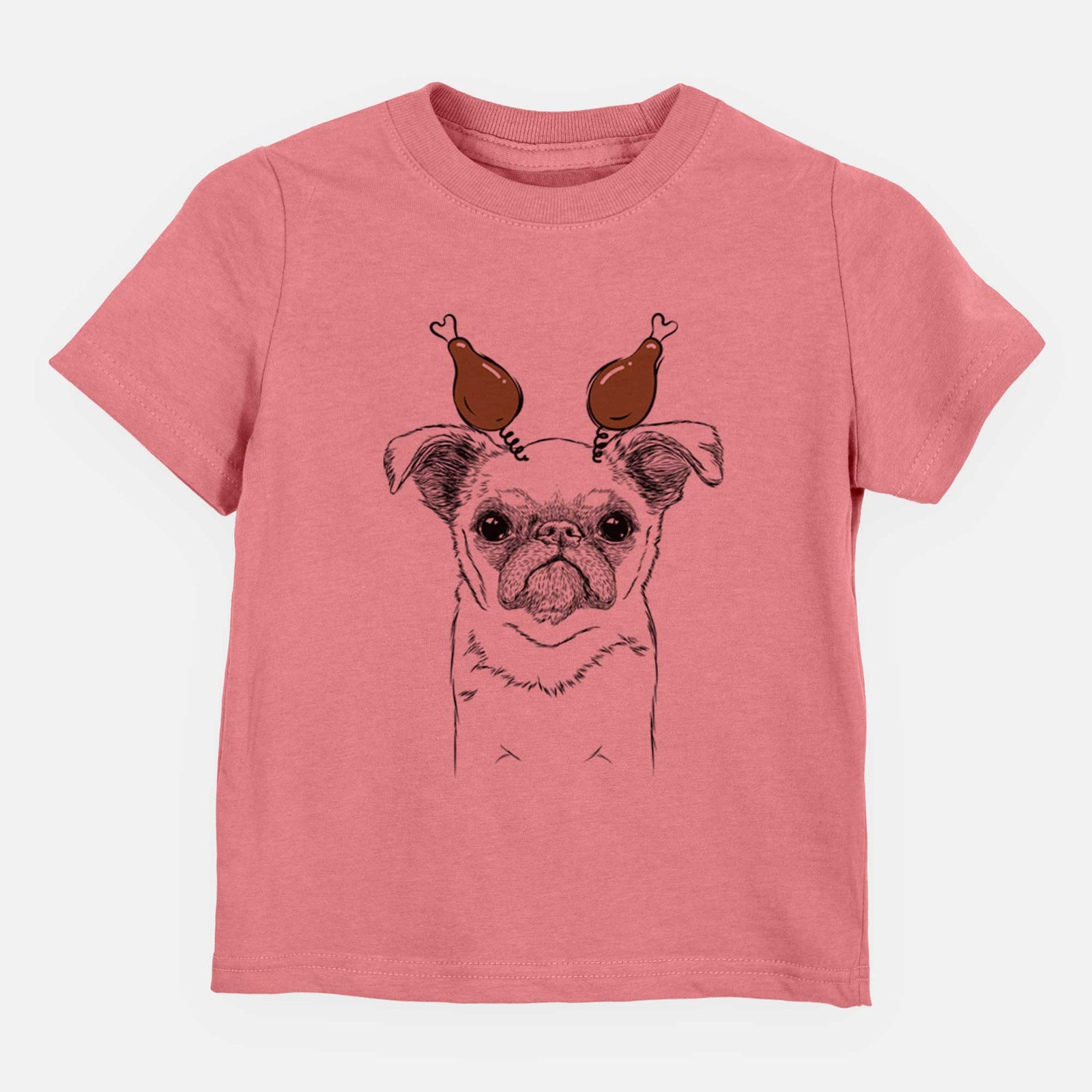 Thanksgiving Petit Penny the Brussels Griffon - Kids/Youth/Toddler Shirt