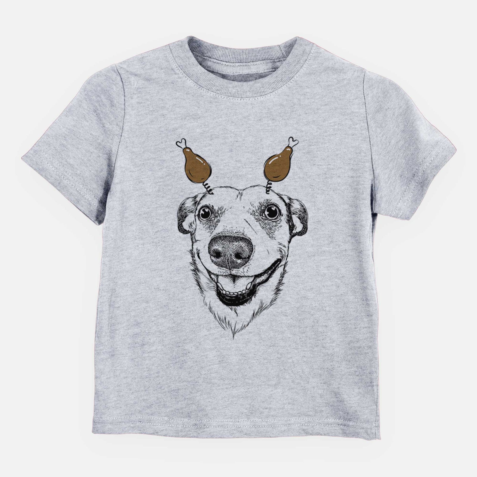 Thanksgiving Petrah the Staffy Mix - Kids/Youth/Toddler Shirt